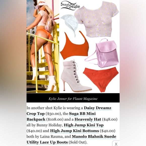 NWOT ⚜️🖤⚜️ Laina Rauma black High Jump biKini top - Picture 3 of 17